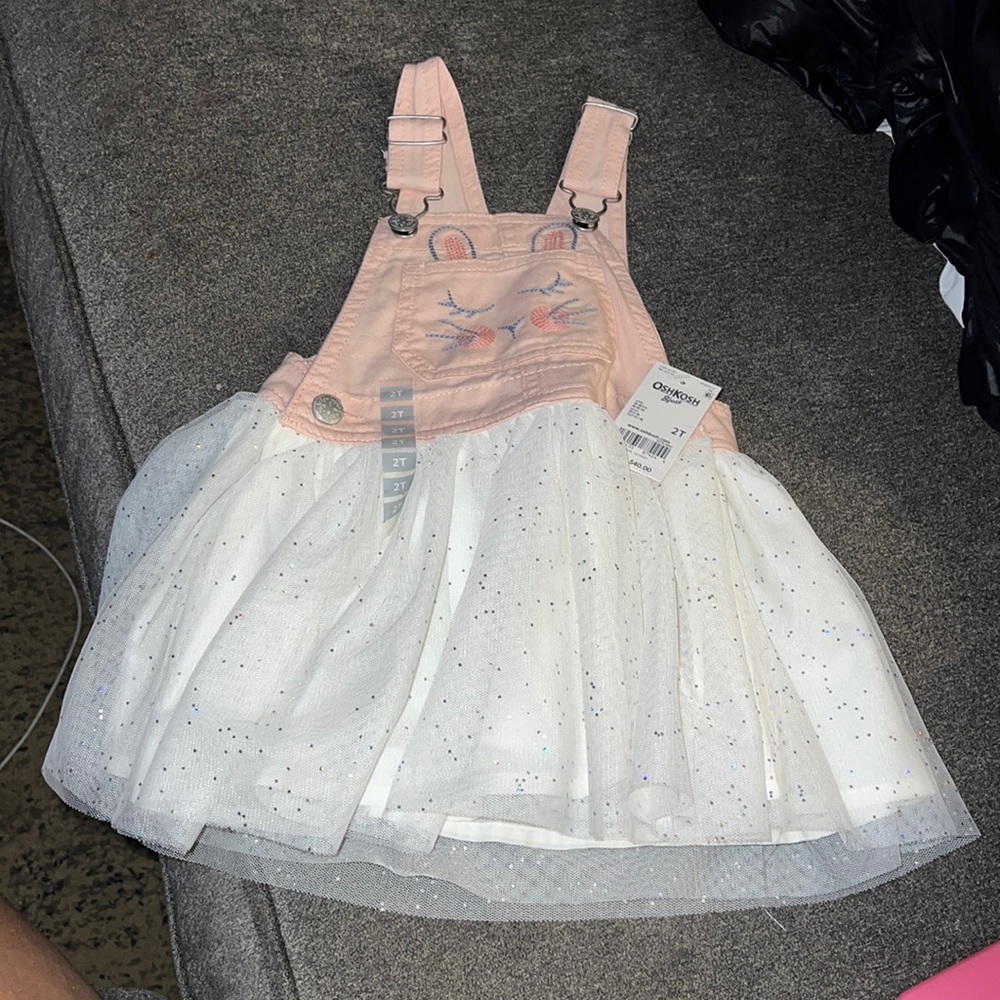 Osh Kosh B’gosh bunny overall dress